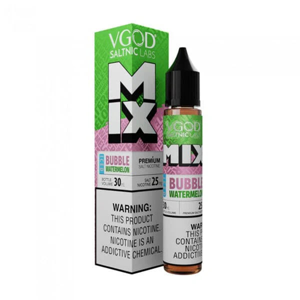 VGOD Salt Series E-Liquid 30mL | Iced Bubble Watermelon with packaging