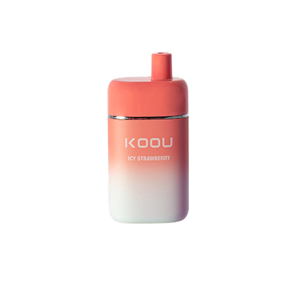 Koou Ultra Disposable 5000 Puffs 12mL 50mg | MOQ 10 | Icy Strawberry