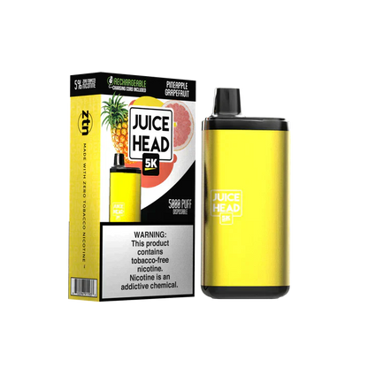 Juice Head 5K Disposable 5000 Puffs 14mL 50mg | MOQ 10 | Pineapple Grapefruit with Packaging