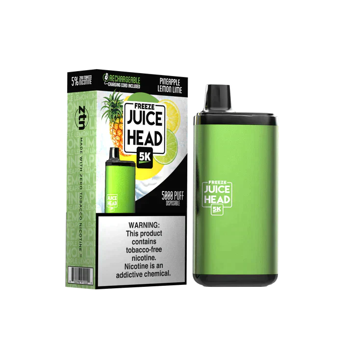 Juice Head 5K Disposable 5000 Puffs 14mL 50mg | MOQ 10 | Pineapple Lemon Lime Freeze with Packaging