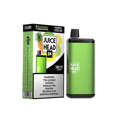 Juice Head 5K Disposable 5000 Puffs 14mL 50mg | MOQ 10 | Pineapple Lemon Lime with Packaging