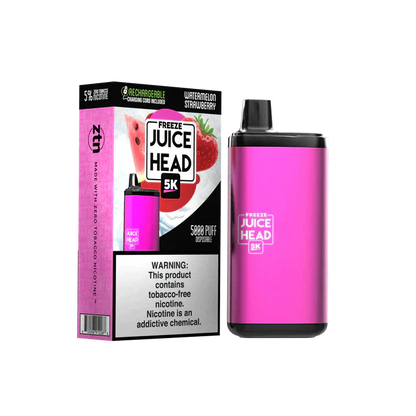 Juice Head 5K Disposable 5000 Puffs 14mL 50mg | MOQ 10 | Watermelon Strawberry freeze with Packaging