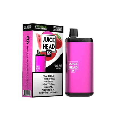 Juice Head 5K Disposable 5000 Puffs 14mL 50mg | MOQ 10 | Watermelon Strawberry with Packaging