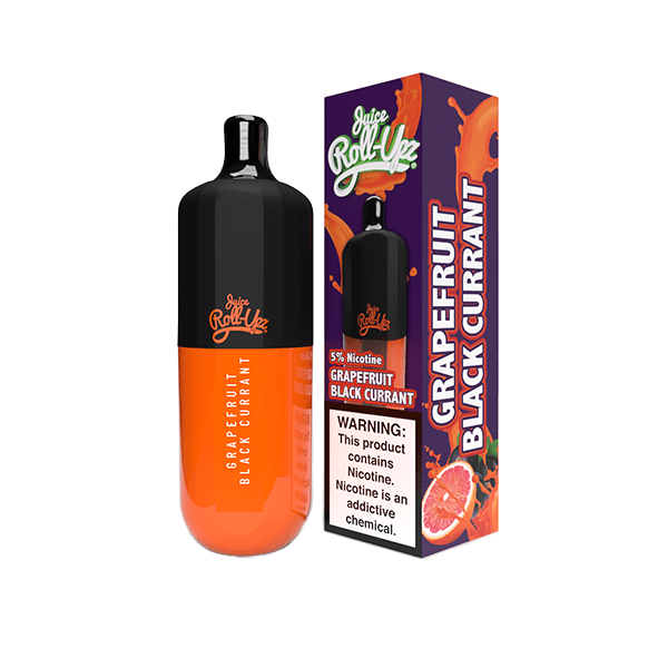 Juice Roll-Upz Disposable 3500 puffs 8mL 50mg | MOQ 10 | Grapefruit Black Currant with Packaging