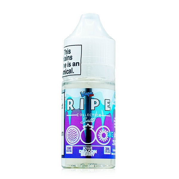 Vape 100 Ripe Salt Series E-Liquid 30mL (Salt Nic) | Kiwi Dragon Berry Ice