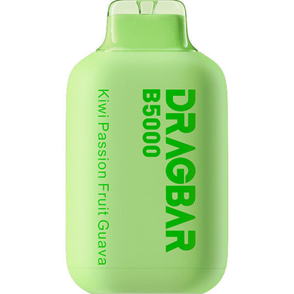 DRAGBAR B5000 Disposable | 5000 Puffs | 13mL | 50mg | MOQ 5 | Kiwi Passion Fruit Guava