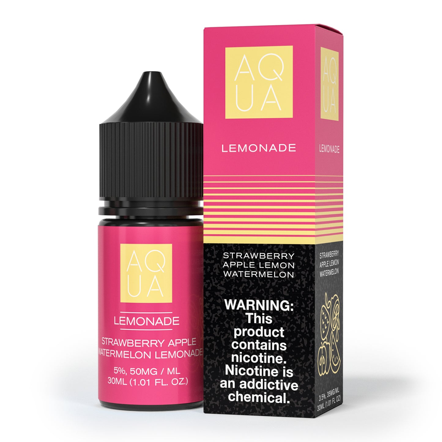 Aqua (LIQ Salt) | 30mL | 50mg | Pure Lemonade with packaging