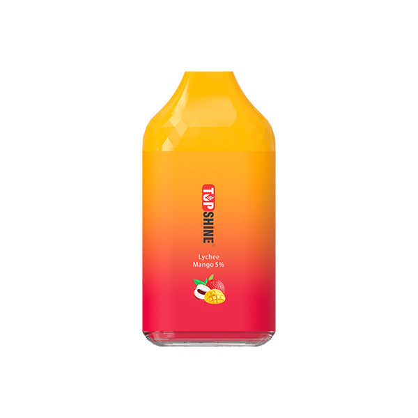 Topshine Seraph Ultra Disposable | 6500 Puffs | 14mL | 50mg | MOQ 10 | Lychee Mango