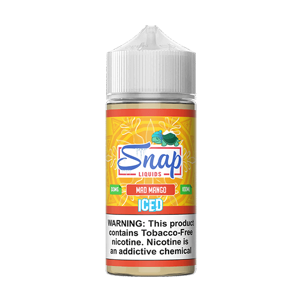 Snap Liquids Series E-Liquid 100mL (Freebase) | Mad Mango Iced