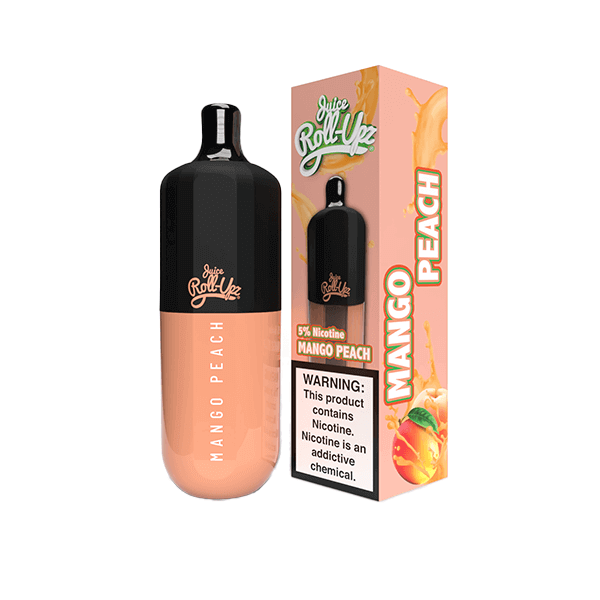 Juice Roll-Upz Disposable 3500 puffs 8mL 50mg | MOQ 10 | Mango Peach with Packaging