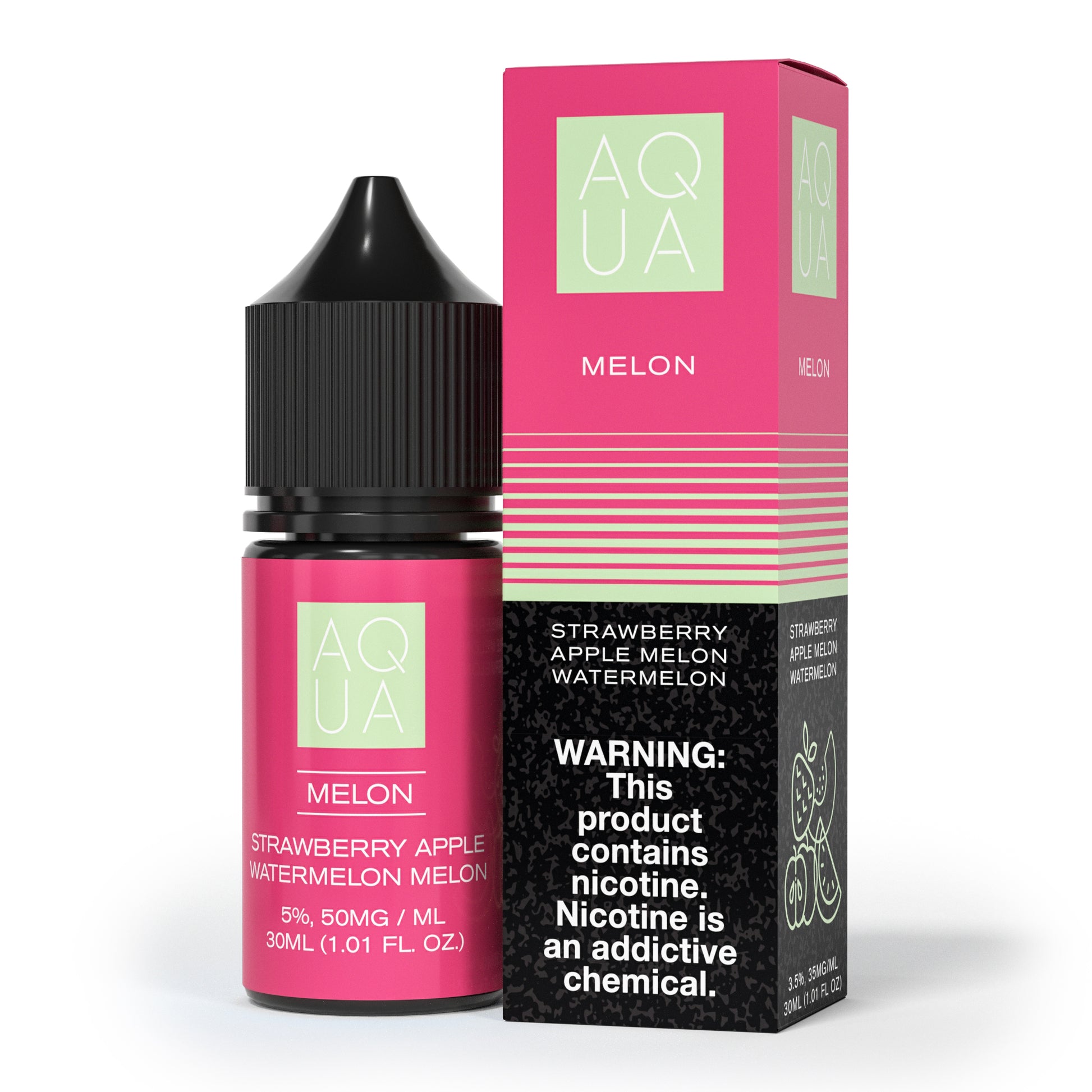 Aqua (LIQ Salt) | 30mL | 50mg | Pure Melon with packaging