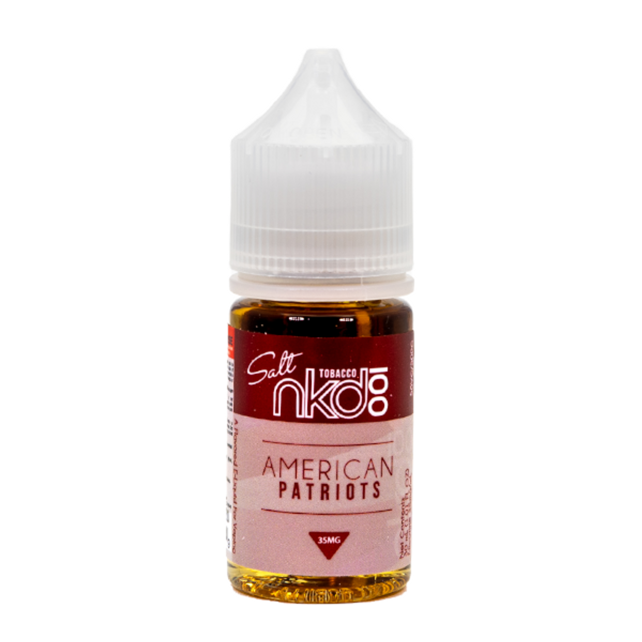 Naked 100 Salt Series E-Liquid 30mL (Salt Nic) - American Patriots