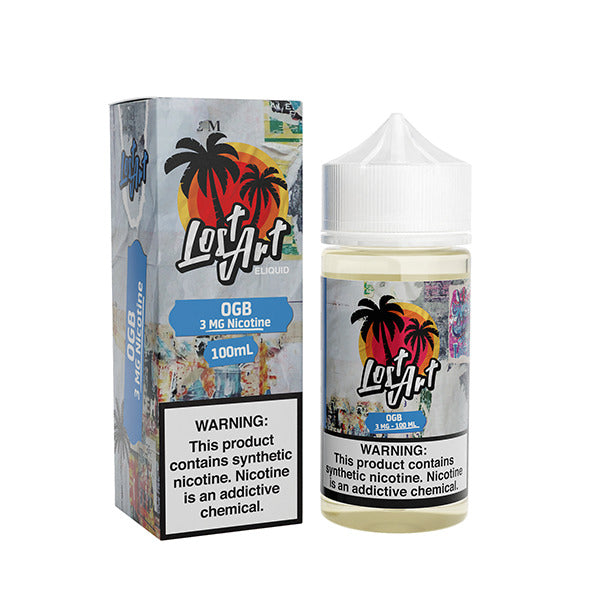 Lost Art TFN Series E-Liquid 100mL (Freebase) | OGB with Packaging