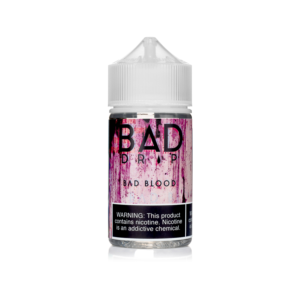 Bad Drip Series E-Liquid 60mL (Freebase) - Bad Blood 