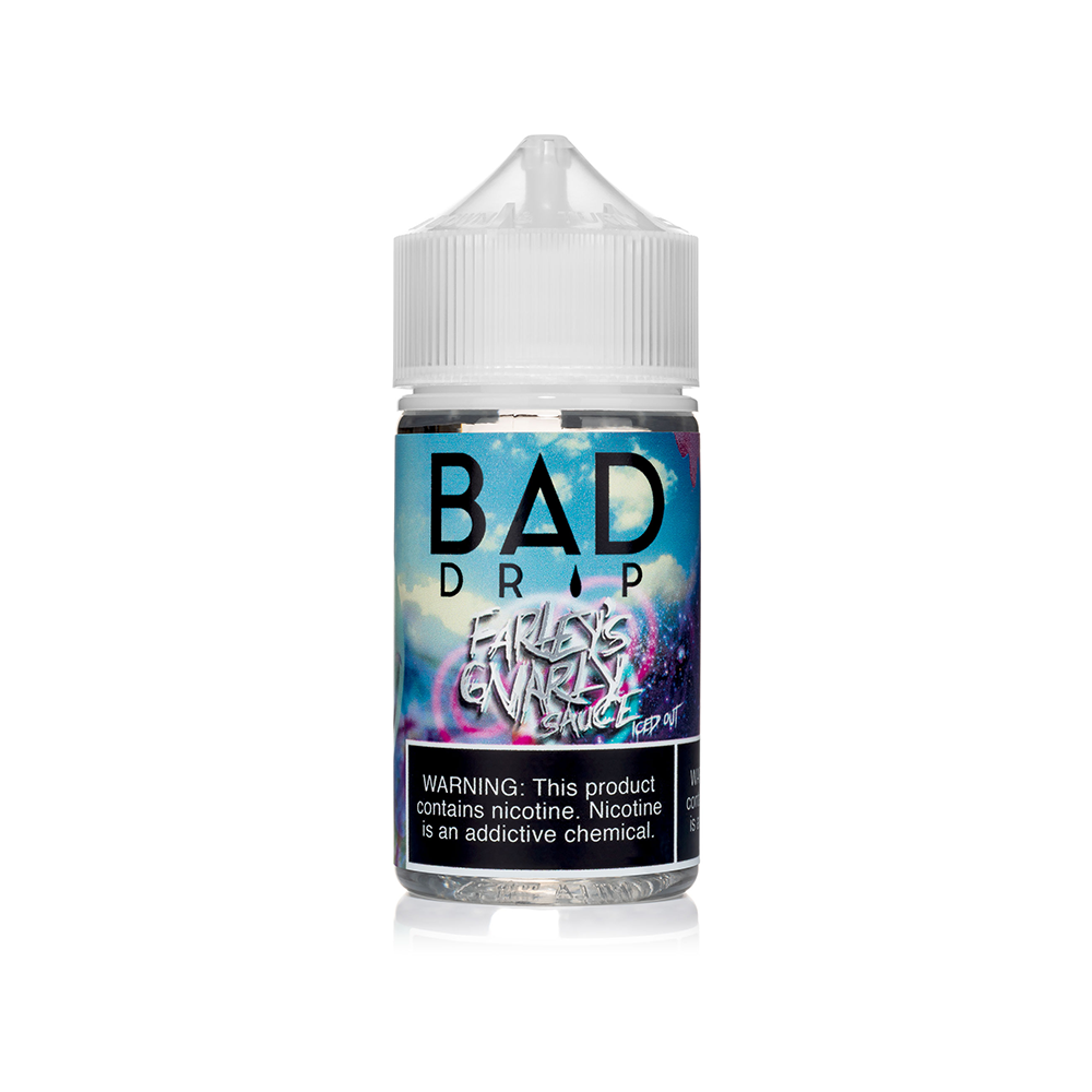 Bad Drip Series E-Liquid 60mL (Freebase) - Farleys Gnarley Sauce Ice Out