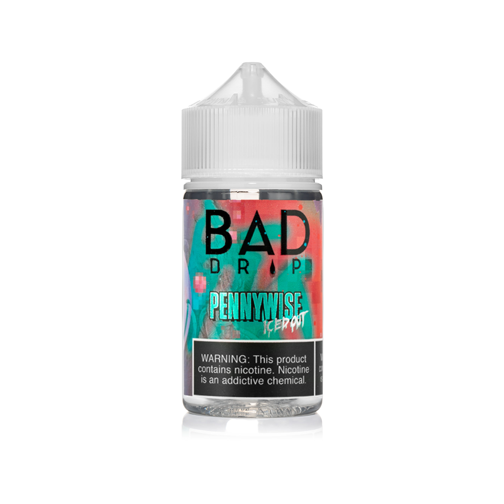 Bad Drip Series E-Liquid 60mL (Freebase) - Pennywise Iced Out