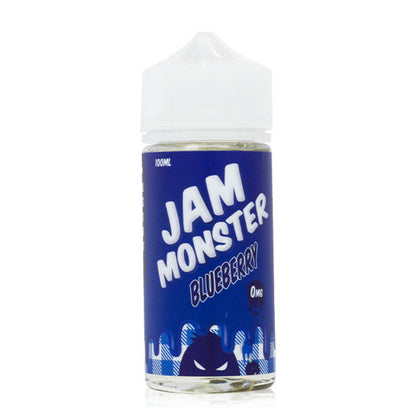 Jam Monster Series E-Liquid 100mL - Freebase - Blueberry / 0mg
