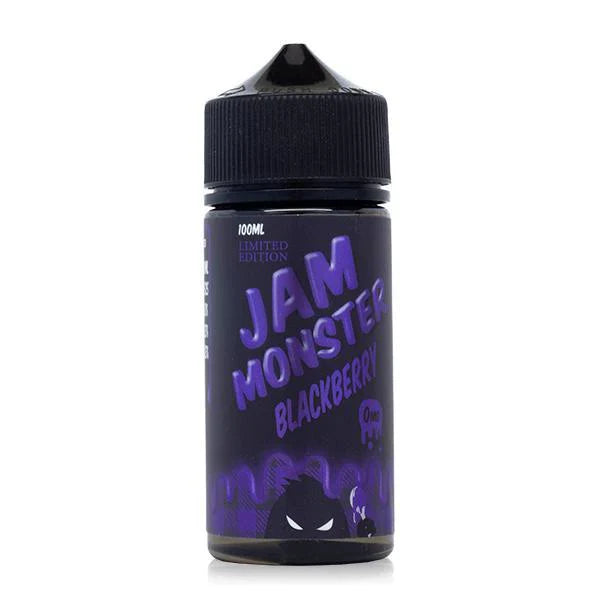Jam Monster Series E-Liquid 100mL - Freebase - Blackberry / 0mg
