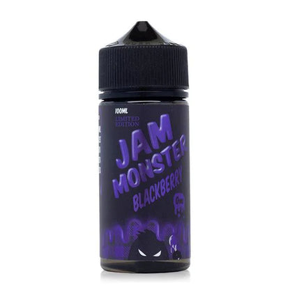 Jam Monster Series E-Liquid 100mL - Freebase - Blackberry / 0mg