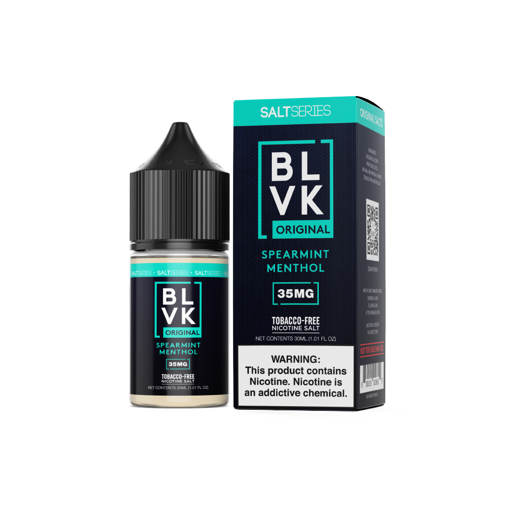 BLVK TFN Series Salt E-Liquid 30mL (Salt Nic) Salt Series - Spearmint Menthol