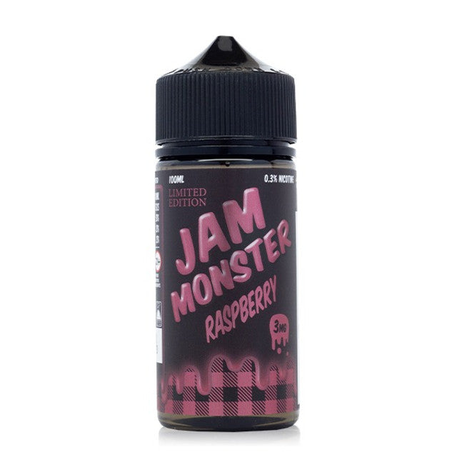 Jam Monster Series E-Liquid 100mL - Freebase - Raspberry