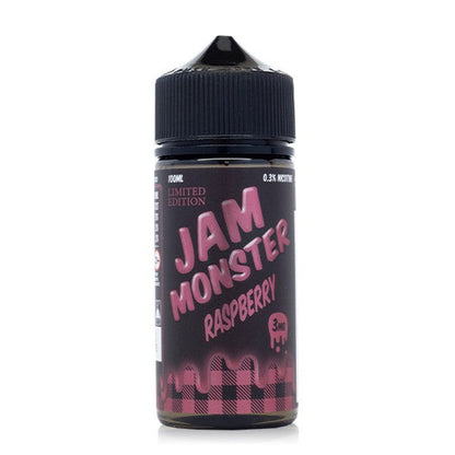 Jam Monster Series E-Liquid 100mL - Freebase - Raspberry