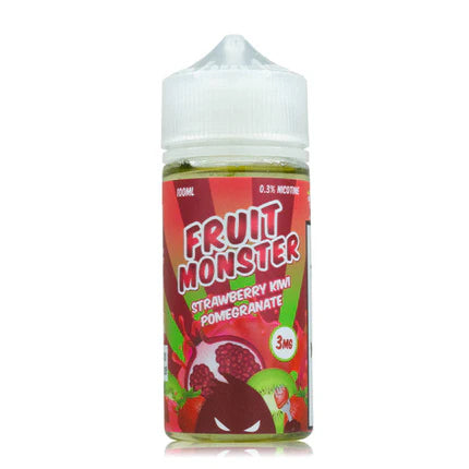 Jam Monster Series E-Liquid 100mL - Freebase - Fruit Strawberry Kiwi Pomegranate