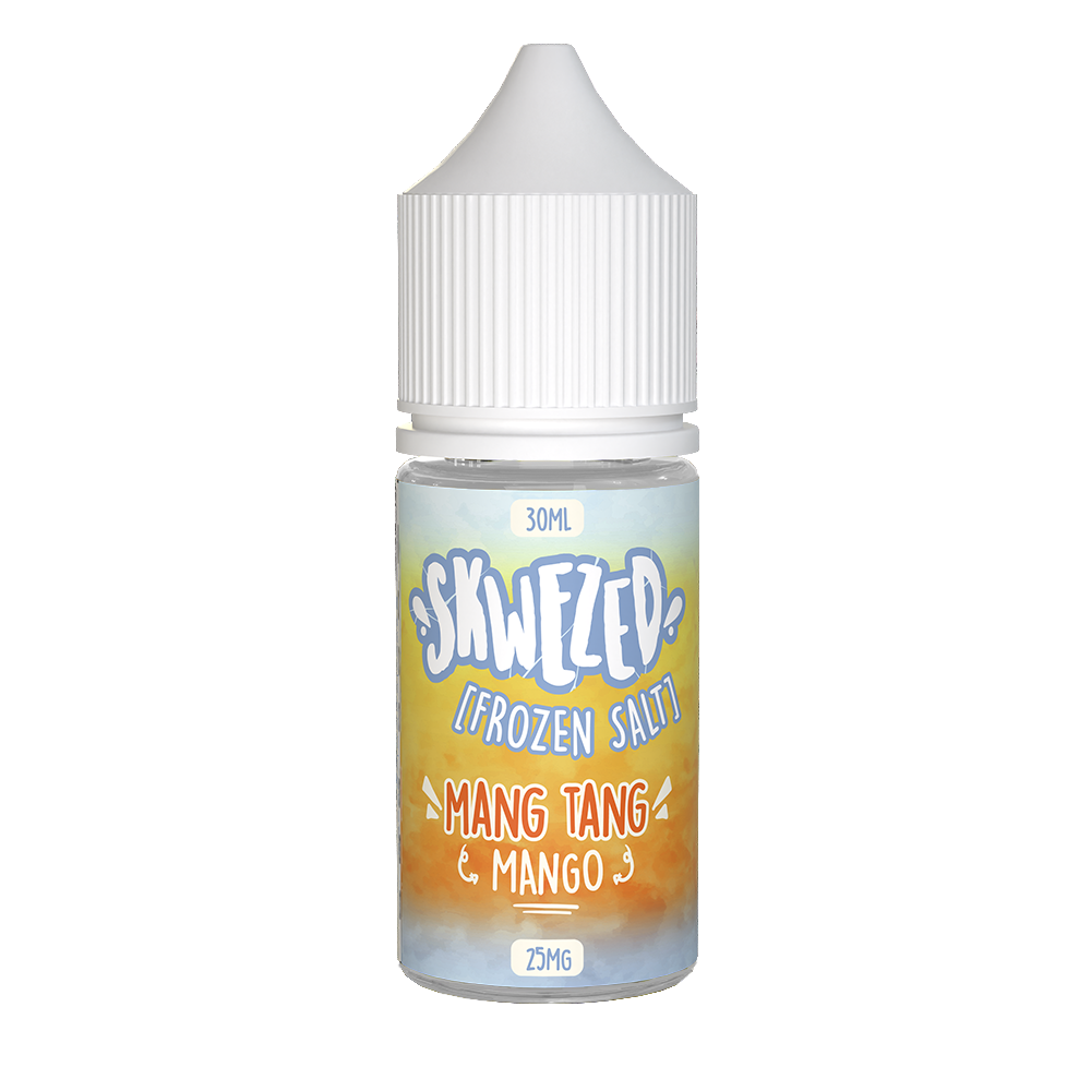 Skwezed Salt Series E-Liquid | 30mL | 25mg | Salt Nic | Frozen Mang Tang (Mango Ice)