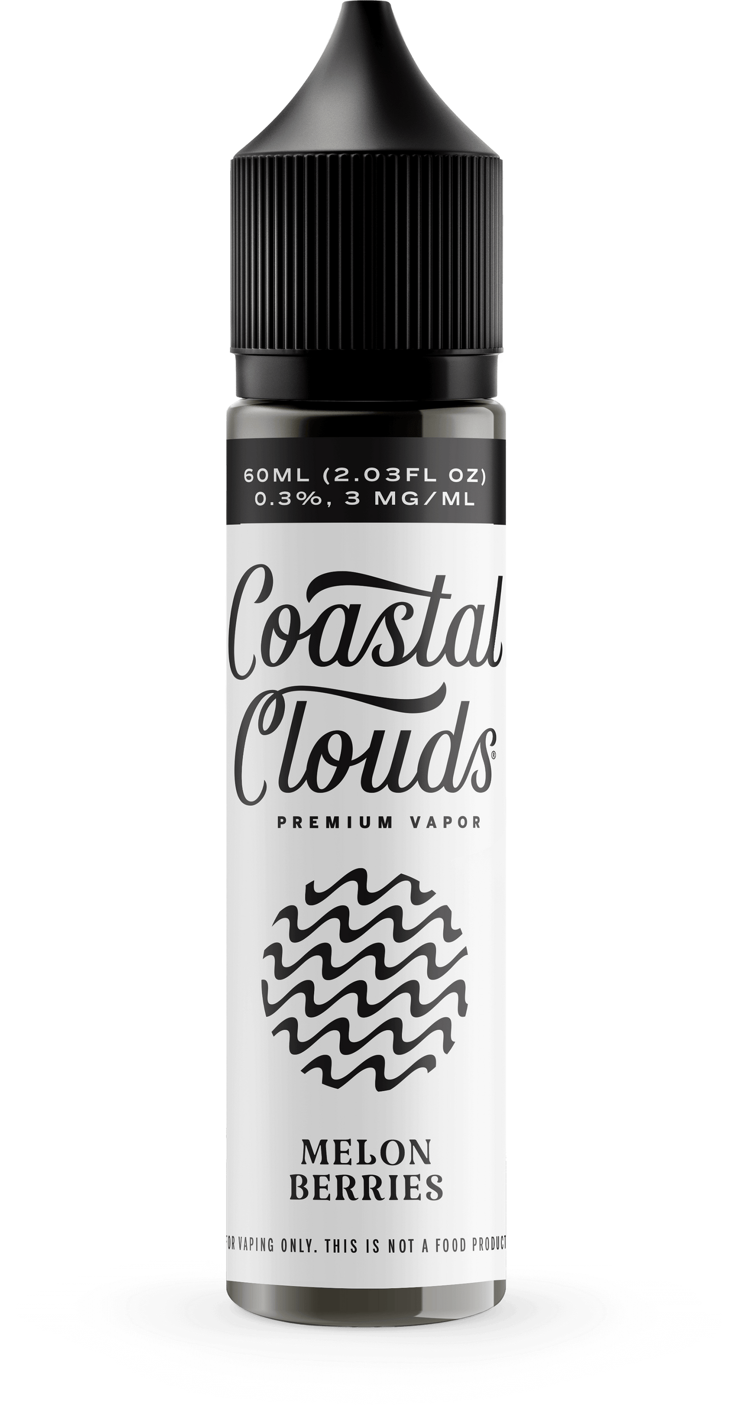 Coastal Clouds 60mL E-Liquid Series (Freebase) | Melon Berries