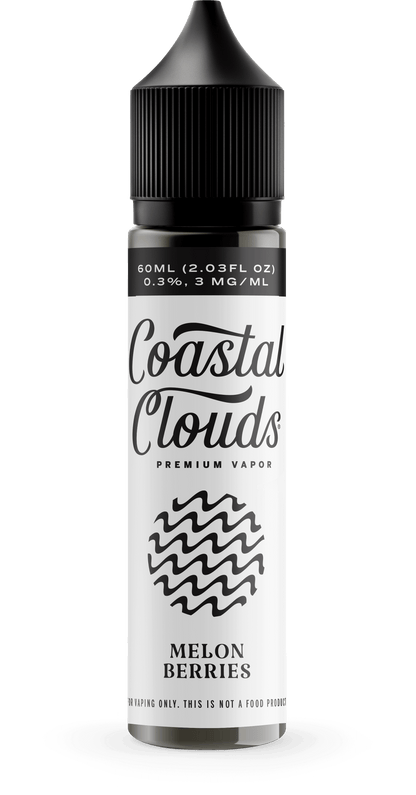 Coastal Clouds 60mL E-Liquid Series (Freebase) | Melon Berries
