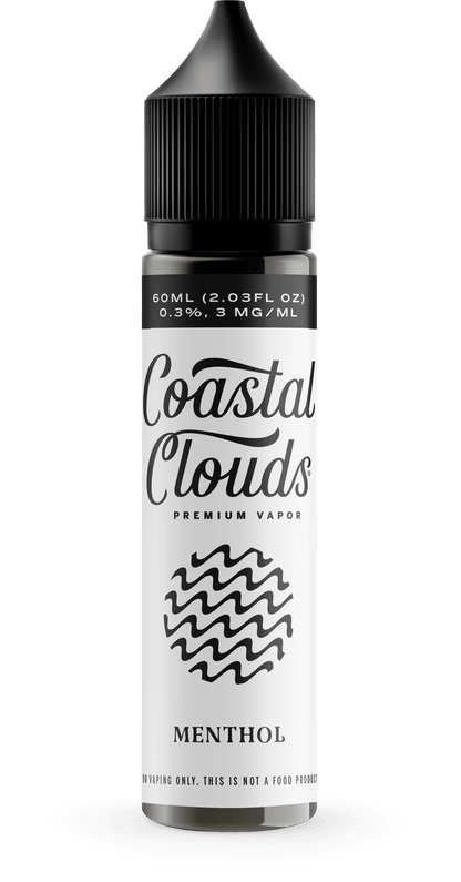Coastal Clouds 60mL E-Liquid Series (Freebase) | Menthol