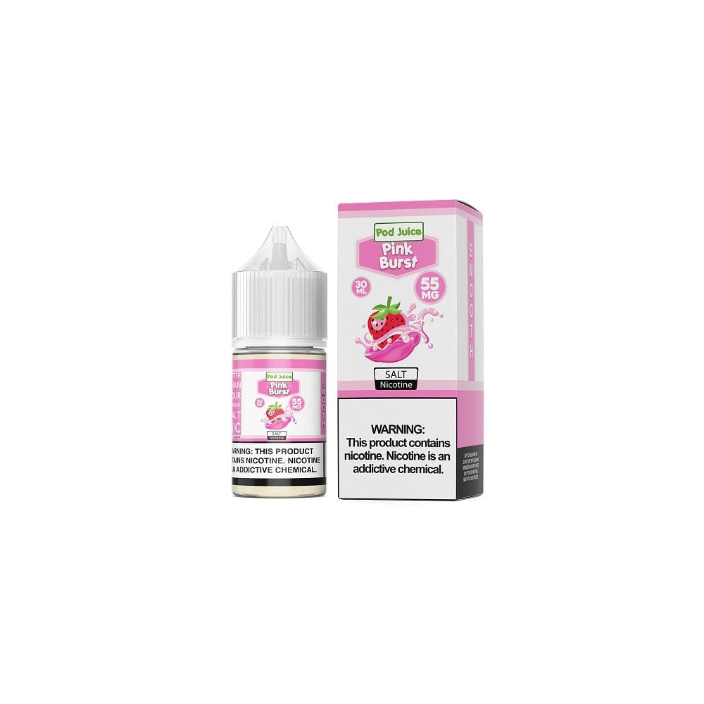 Pod Juice Salt TFN Series E-Liquid 30mL (Salt Nic) Pink Burst