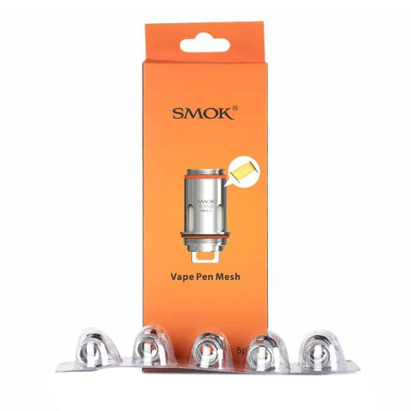 SMOK Vape Pen Coils (5-Pack) | Meshed 0.15ohm with Packaging