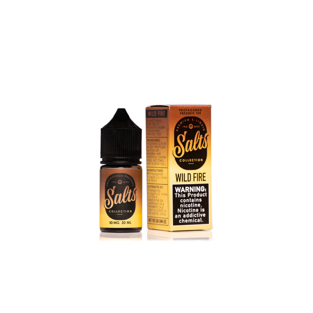 Propaganda Salt Series E-Liquid 30mL (Salt Nic) | Wild Fire with Packaging