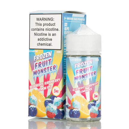 Jam Monster Series E-Liquid 100mL - Freebase - Frozen Blueberry Raspberry Lemon Ice