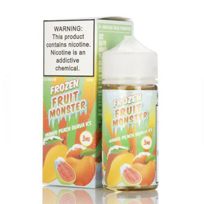 Jam Monster Series E-Liquid 100mL - Freebase - Frozen Mango Peach Guava Ice
