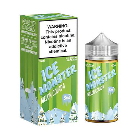 Jam Monster Series E-Liquid 100mL - Freebase - Melon Colada Ice