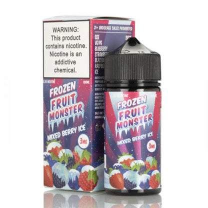 Jam Monster Series E-Liquid 100mL - Freebase - Frozen Mixed Berry Ice