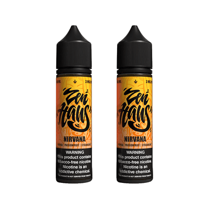 Zen Haus Series E-Liquid 120mL – Freebase – 60mL 2-Pack - Nirvana