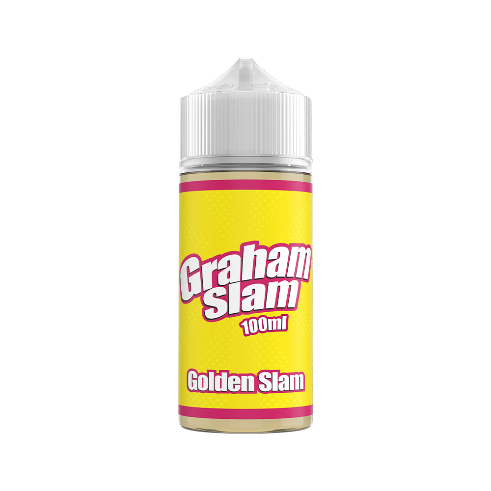 Graham Slam Series E-Liquid 100mL (Freebase) - Original (Golden Slam) bottle