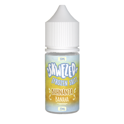 Skwezed Salt Series E-Liquid | 30mL | 25mg | Salt Nic | Frozen Buhnanza (Banana Ice)