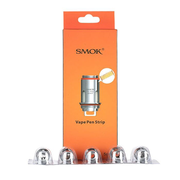 SMOK Vape Pen Coils (5-Pack) | Strip 0.15ohm with Packaging