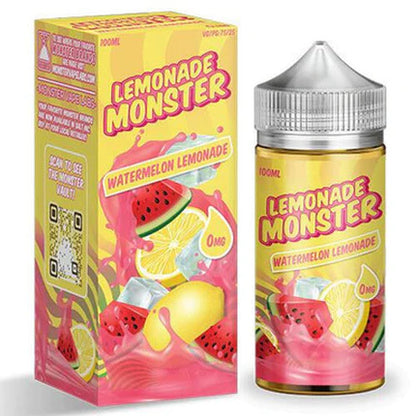 Jam Monster Series E-Liquid 100mL - Freebase - Lemonade - Watermelon Lemonade