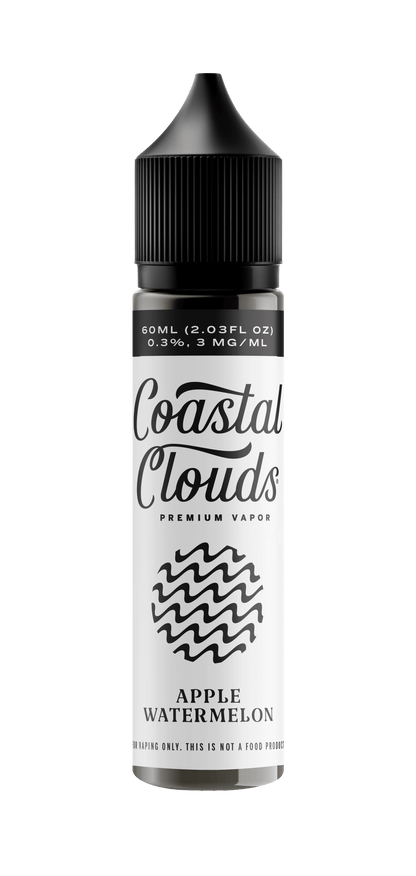 Coastal Clouds 60mL E-Liquid Series (Freebase) | Apple Watermelon