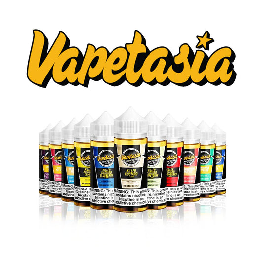 Vapetasia Series E-Liquid 100mL (Freebase) - Group Photo