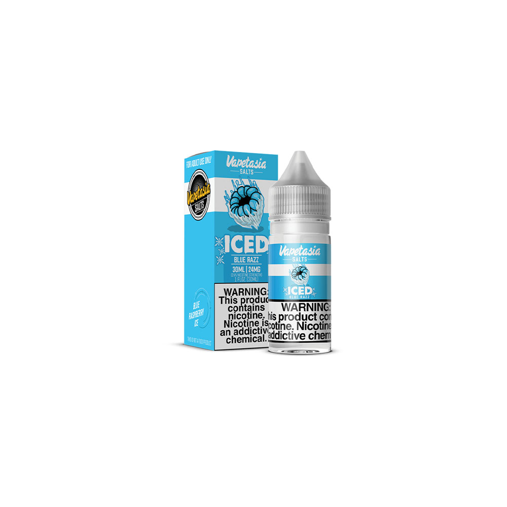 Vapetasia Salt Series E-Liquid 30mL (Salt Nic) Killer Fruits Blue Razz Iced with Packaging