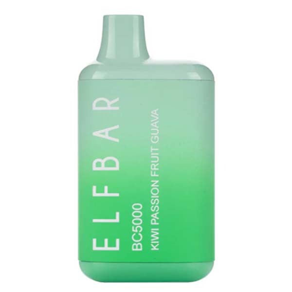 Elf Bar BC5000 Disposable 5000 Puffs 13mL 50mg | MOQ 10 Kiwi  Passion Fruit Guava