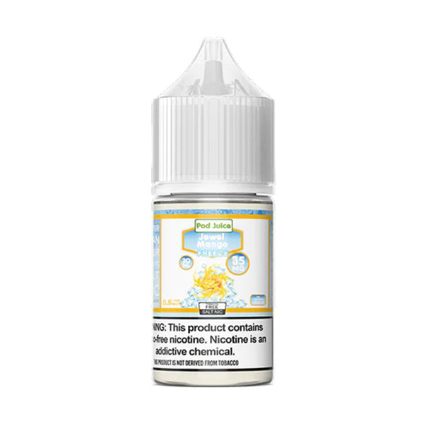 Pod Juice Salt TFN Series E-Liquid | 30mL | 35mg | (Salt Nic) | Jewel Mango Freeze