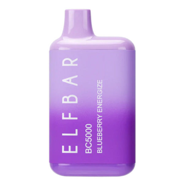 Elf Bar BC5000 Disposable 5000 Puffs 13mL 50mg | MOQ 10 Blueberry Enrgize