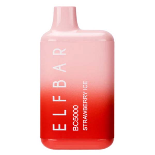 Elf Bar BC5000 Disposable 5000 Puffs 13mL 50mg | MOQ 10 Strawberry Ice